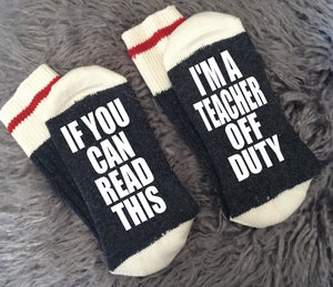 Teacher est 2020 Socks