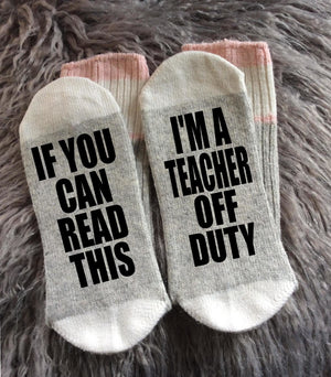 Future Teacher Socks