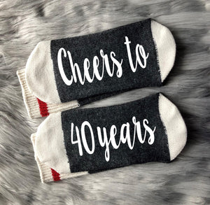 Straight Outta My Thirties Socks