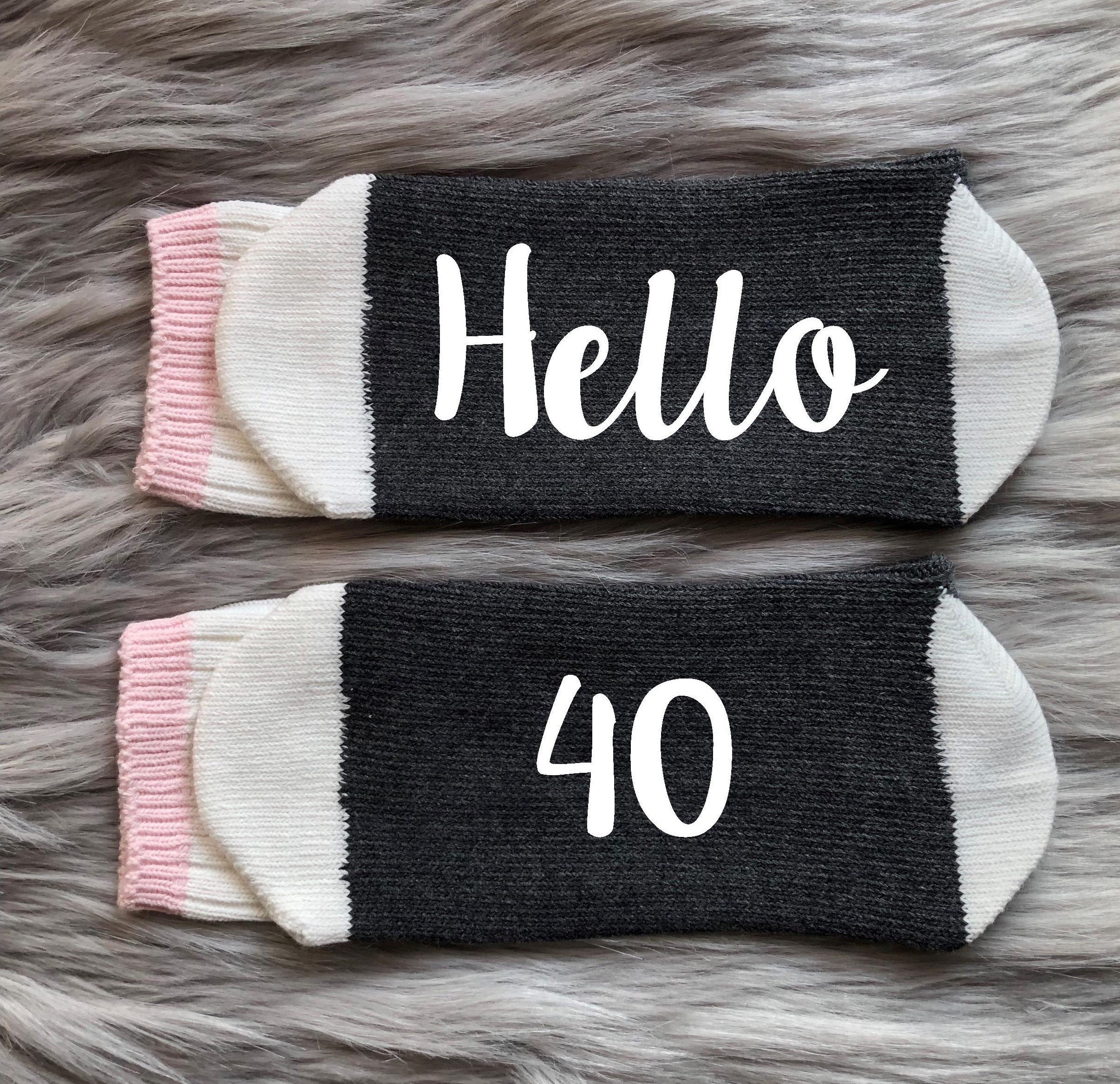 It's My 40th Socks