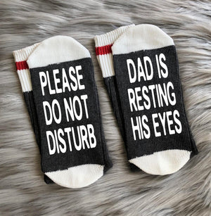 Papaw is Resting Socks