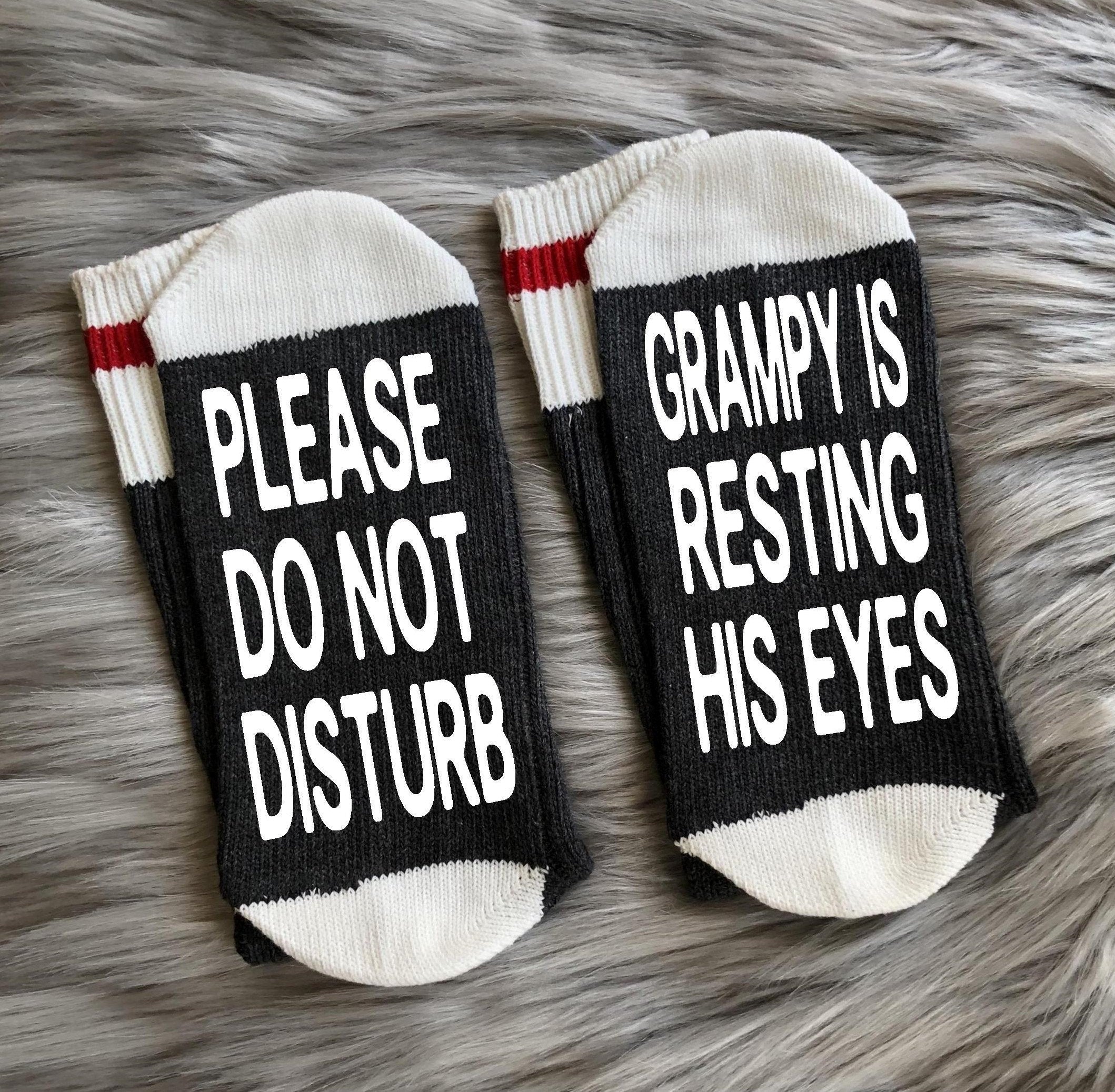 Papa is Resting Socks