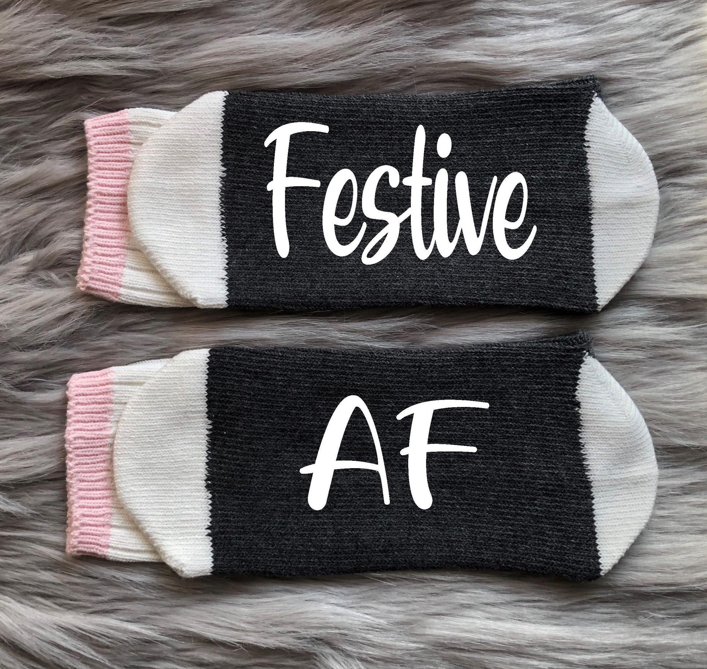 Festive AF Socks