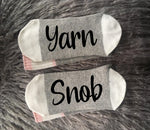 Yarn Snob Socks