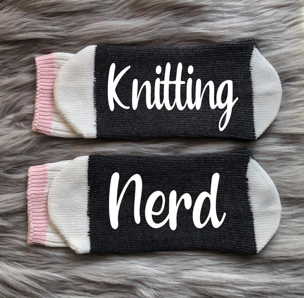 Knitting Nerd Socks