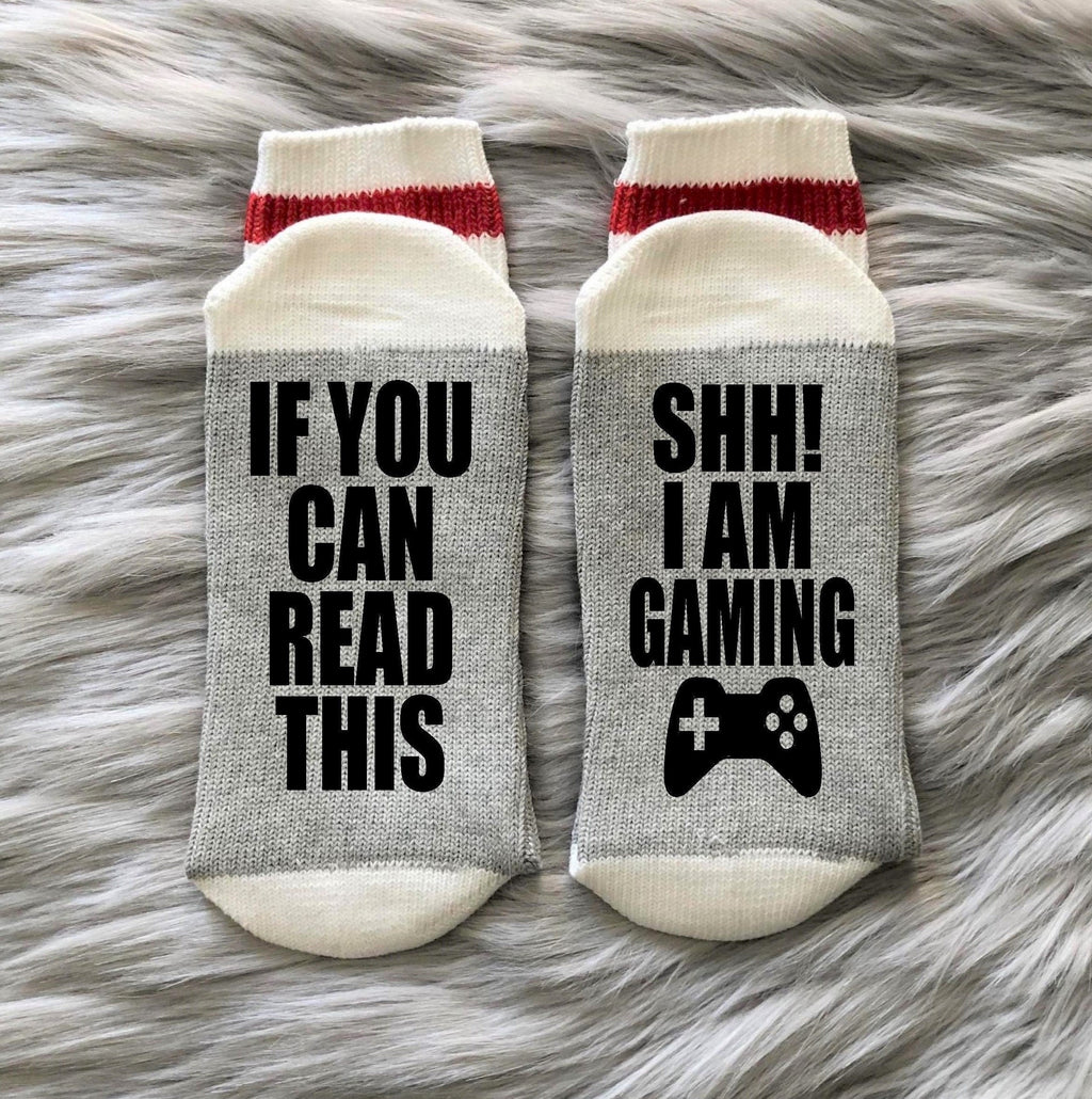 Shh! I am Gaming Socks